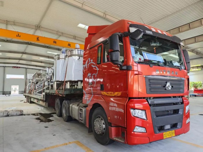 堅(jiān)果加工設(shè)備/脫油花生生產(chǎn)線發(fā)貨